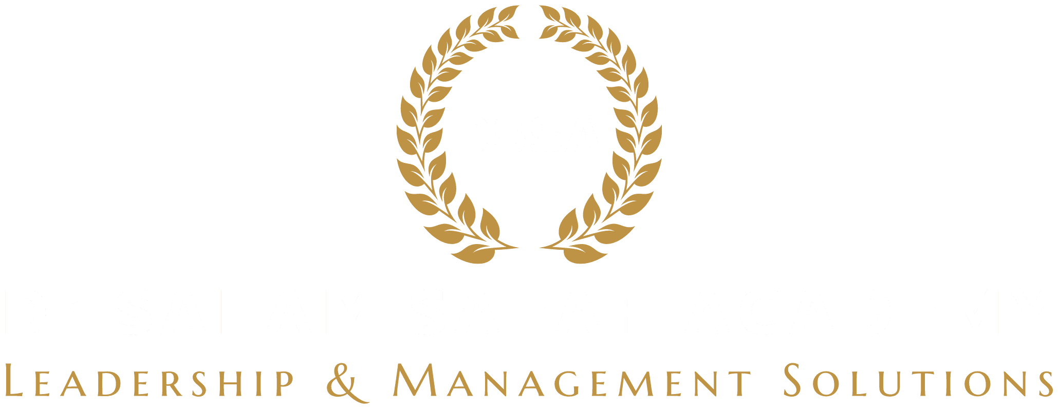 DrSALAM SAFAF ACADEMY Leadership Management Solutions Inverted Color